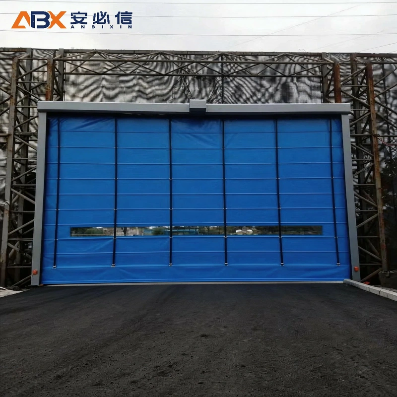 广元市软帘堆积门
